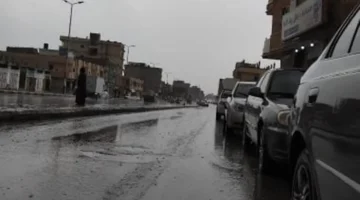 أمطار غزيرة وتكدس ثلوج في الشيخ زويد وتحذيرات أمنية على الطرق السريعة